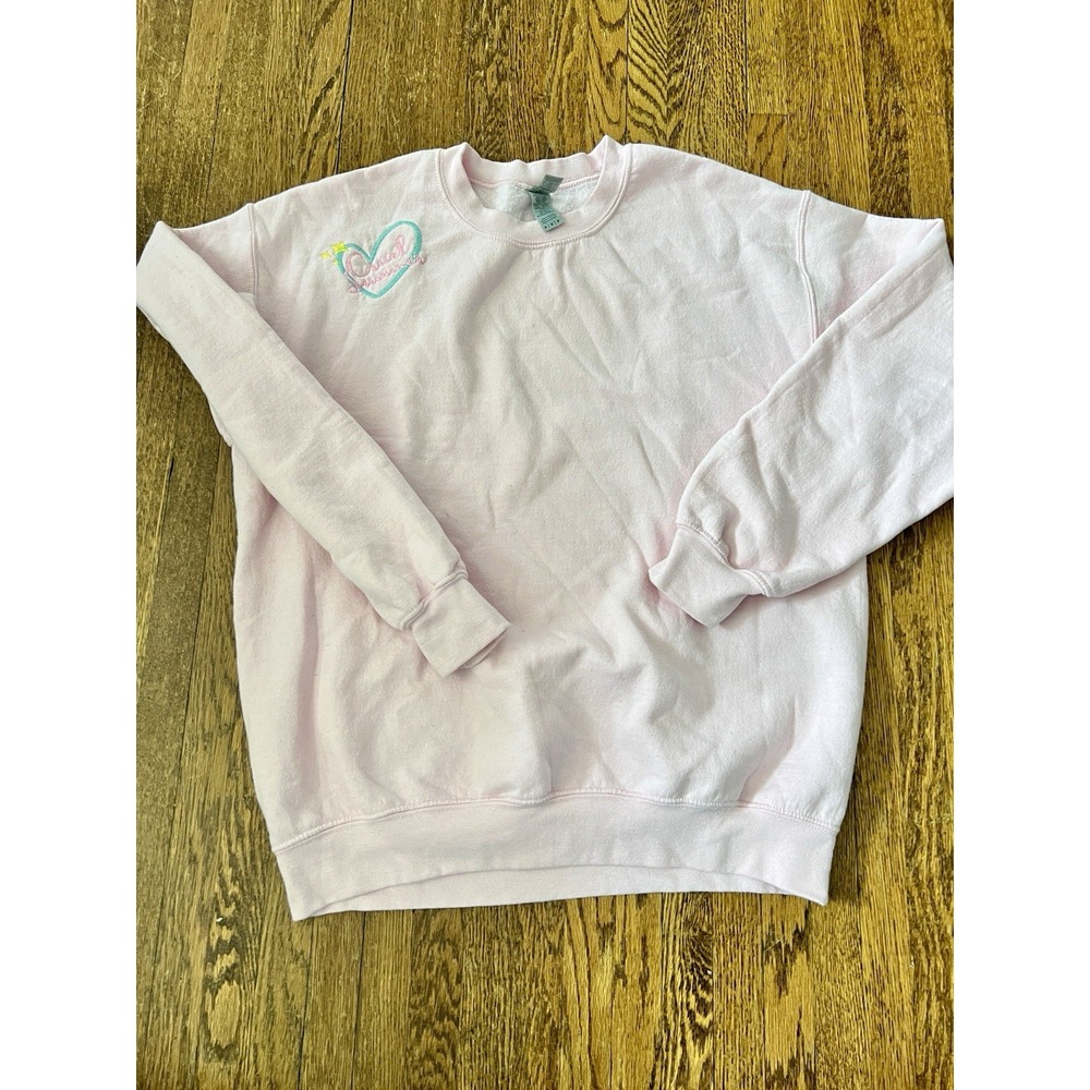 Taylor Swift Cruel‎ Summer Pink Crewneck Medium
